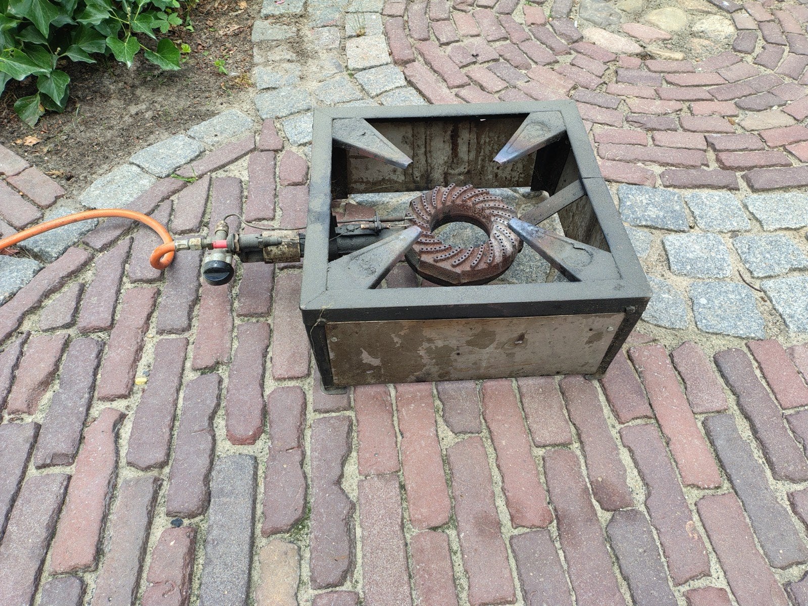 gasbrander, Ophalen, Gebruikt