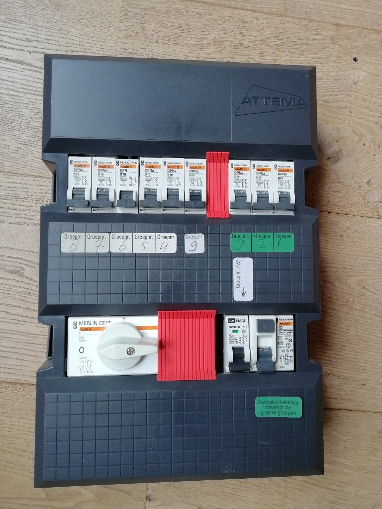 groepenkast Attema, Ophalen, Gebruikt, Attema, Groepenkast