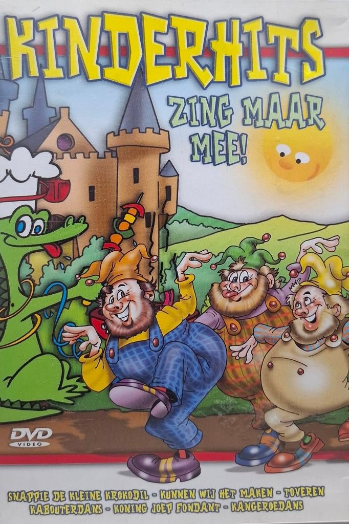 Kinderhits Zing Maar Mee dvd, Alle leeftijden, Ophalen of Verzenden, Gebruikt