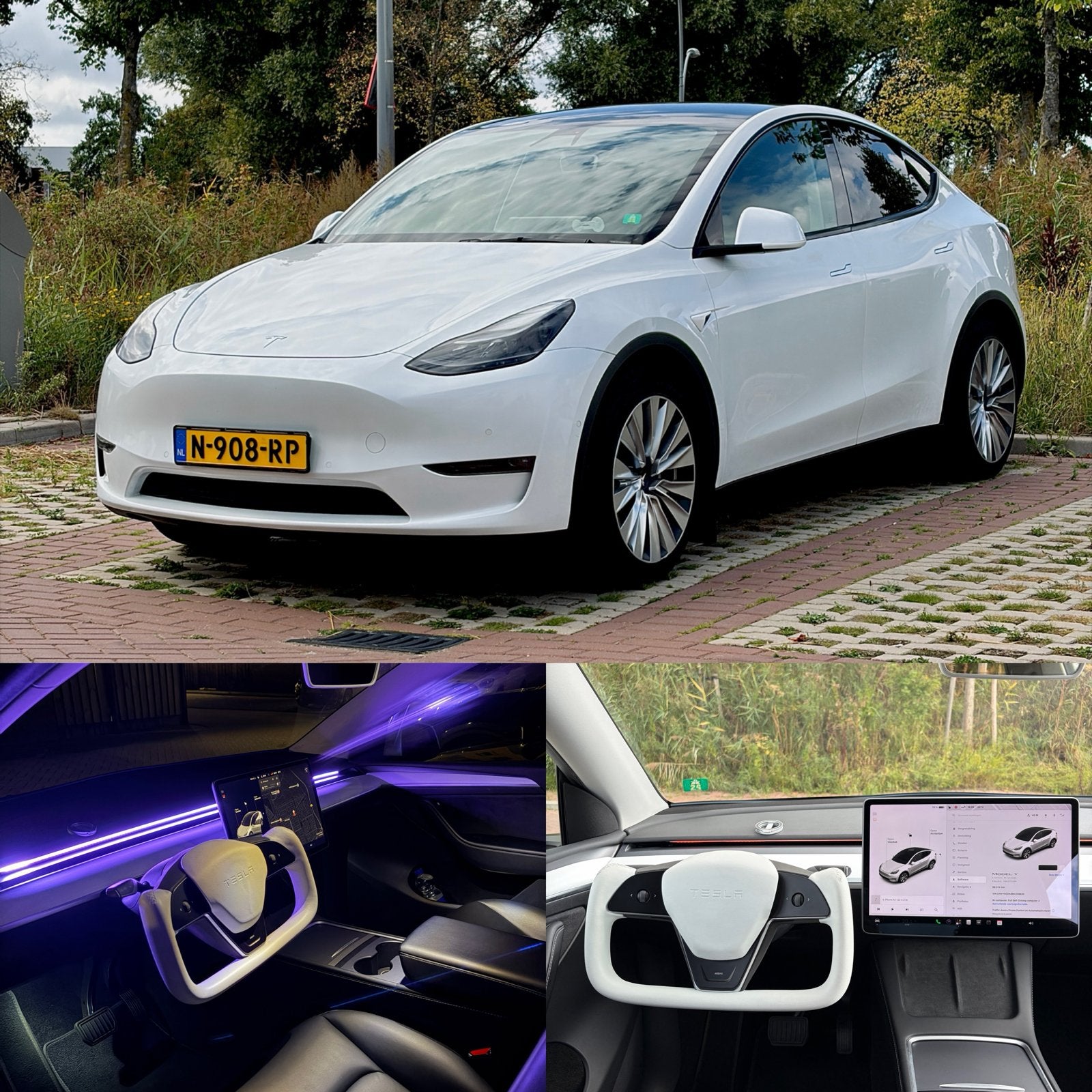 Foto 3 van Nette Tesla Model Y AWD Long Range 75kWh 92% SoH + garantie