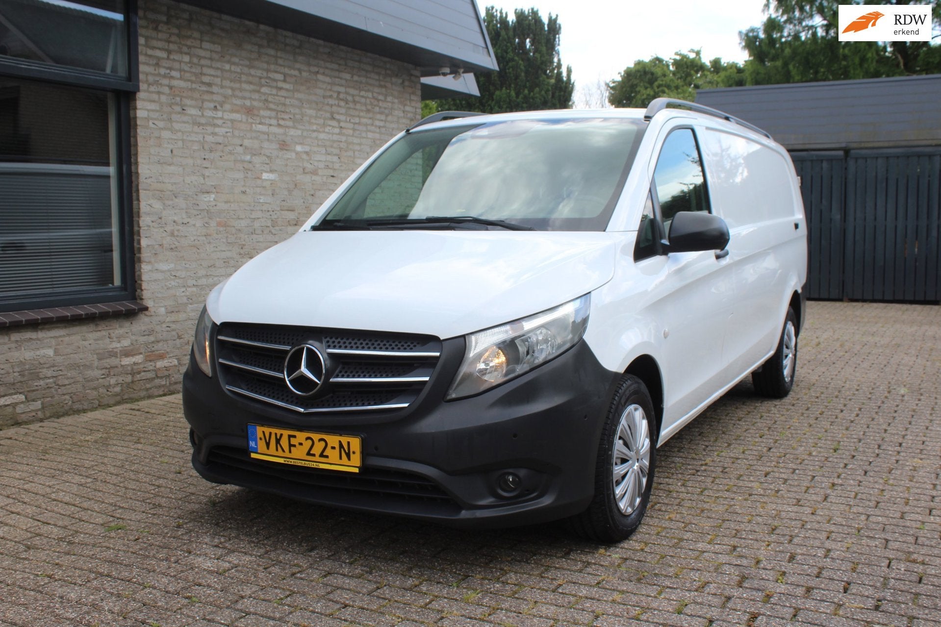 Mercedes-Benz Vito MAXI Lang met deurtjes 116 CDI Extra Lang, Automatische klimaatregeling, Euro 5, Gebruikt, Zwart