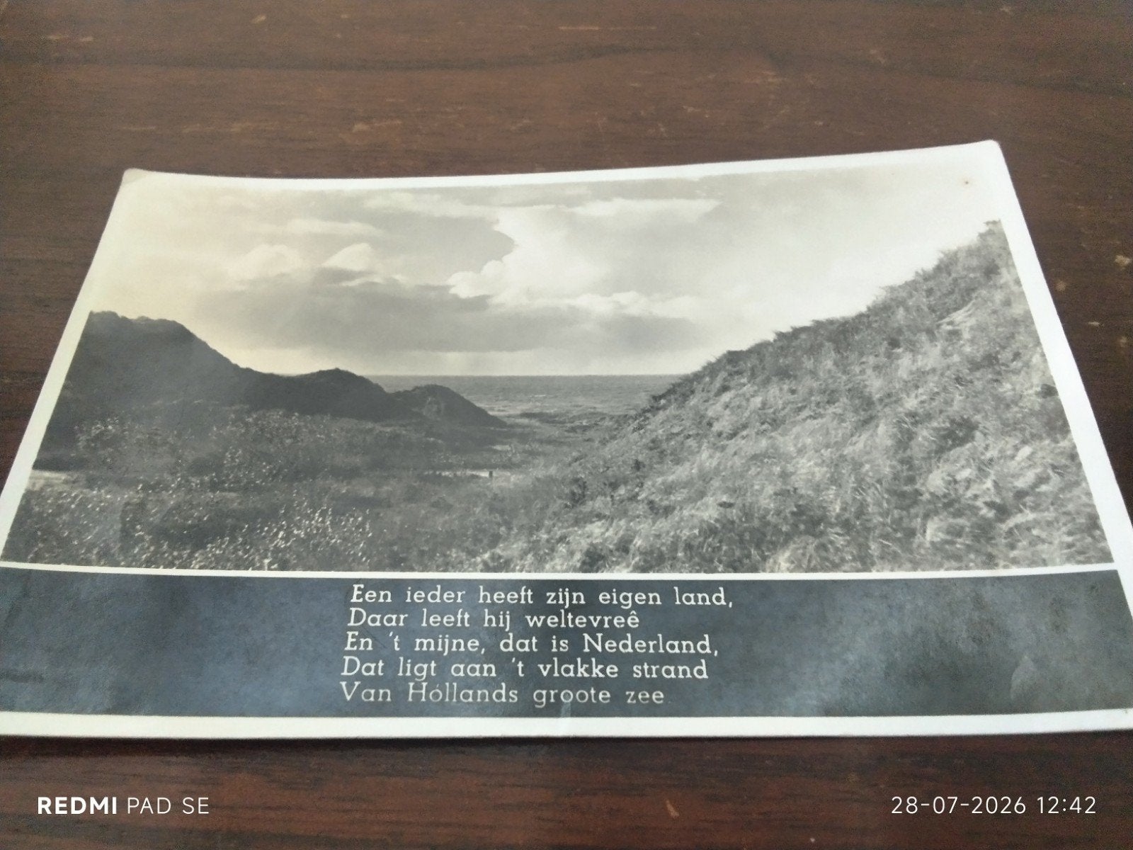 Oorlogsjaren 1943 Ansichtkaart met Zeegezicht, Ophalen of Verzenden, 1940 tot 1960