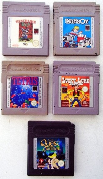 Games (5) voor Nintendo Gameboy, Spelcomputers en Games, Gebruikt, Overige genres, 1 speler, Ophalen of Verzenden