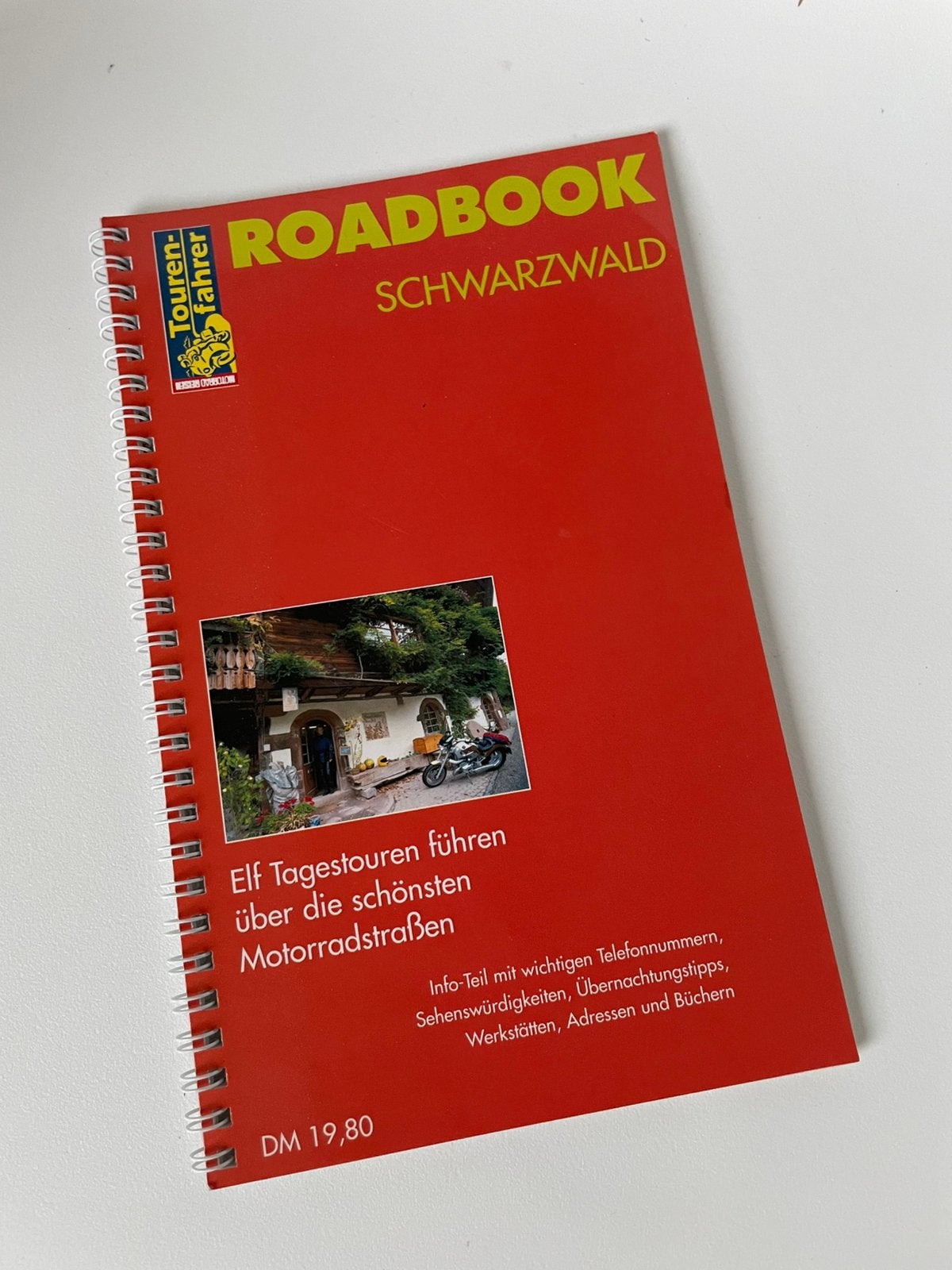 Roadblook Schwarzwald Routeboek Zwarte Woud motortoertocht D, Ophalen of Verzenden, Gelezen, Duitsland, Overige typen