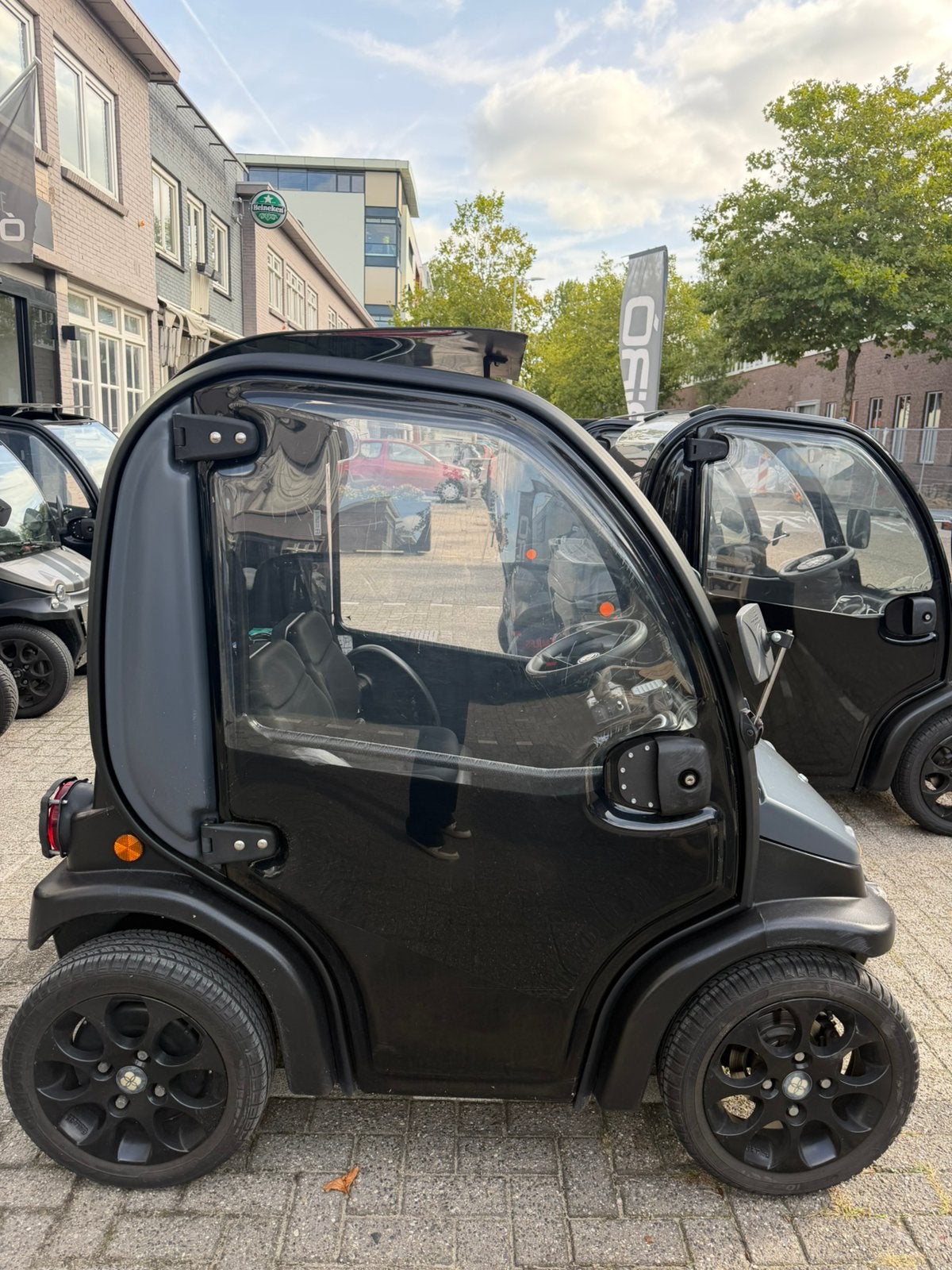 Biro Estrima - Nieuwe accu & motorwielen - Slechts 100 km, Gebruikt, 16 km/u of meer, 46 km of meer, Ophalen