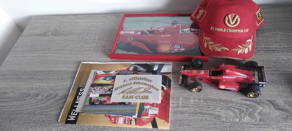 Michael Schumacher F1 spullen, Verzamelen, Ophalen of Verzenden, Zo goed als nieuw, Formule 1