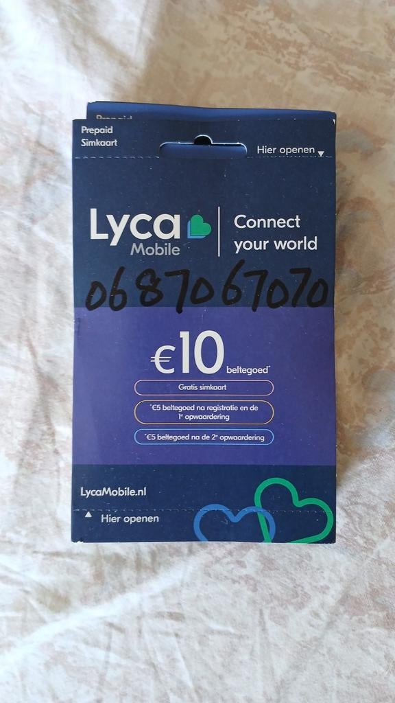 MOOI NUMMER 06-870-670-70, Ophalen of Verzenden, Nieuw, KPN, Simkaart