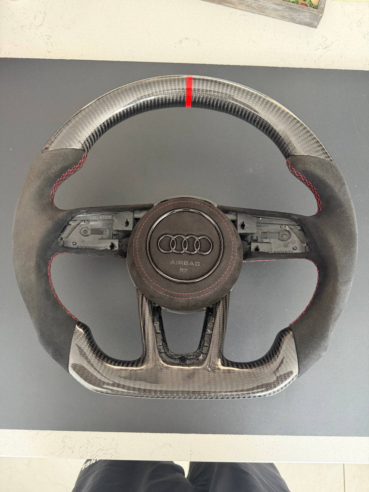 Audi a3 sportstuur met carbon en alcantara, Ophalen of Verzenden, Gebruikt, Audi