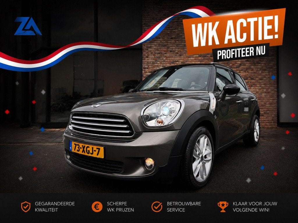 Mini Countryman 1.6 Cooper Edition Automaat|Navi|Pano|Leer|X, Auto's, Euro 5, Bedrijf, Nieuw, 1000 kg