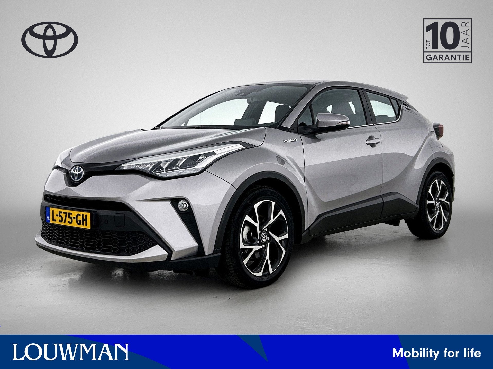 Toyota C-HR 2.0 Hybrid Dynamic | Navigatie | Apple CarPlay/A, Auto's, Stof, 4 cilinders, Origineel Nederlands, Bedrijf