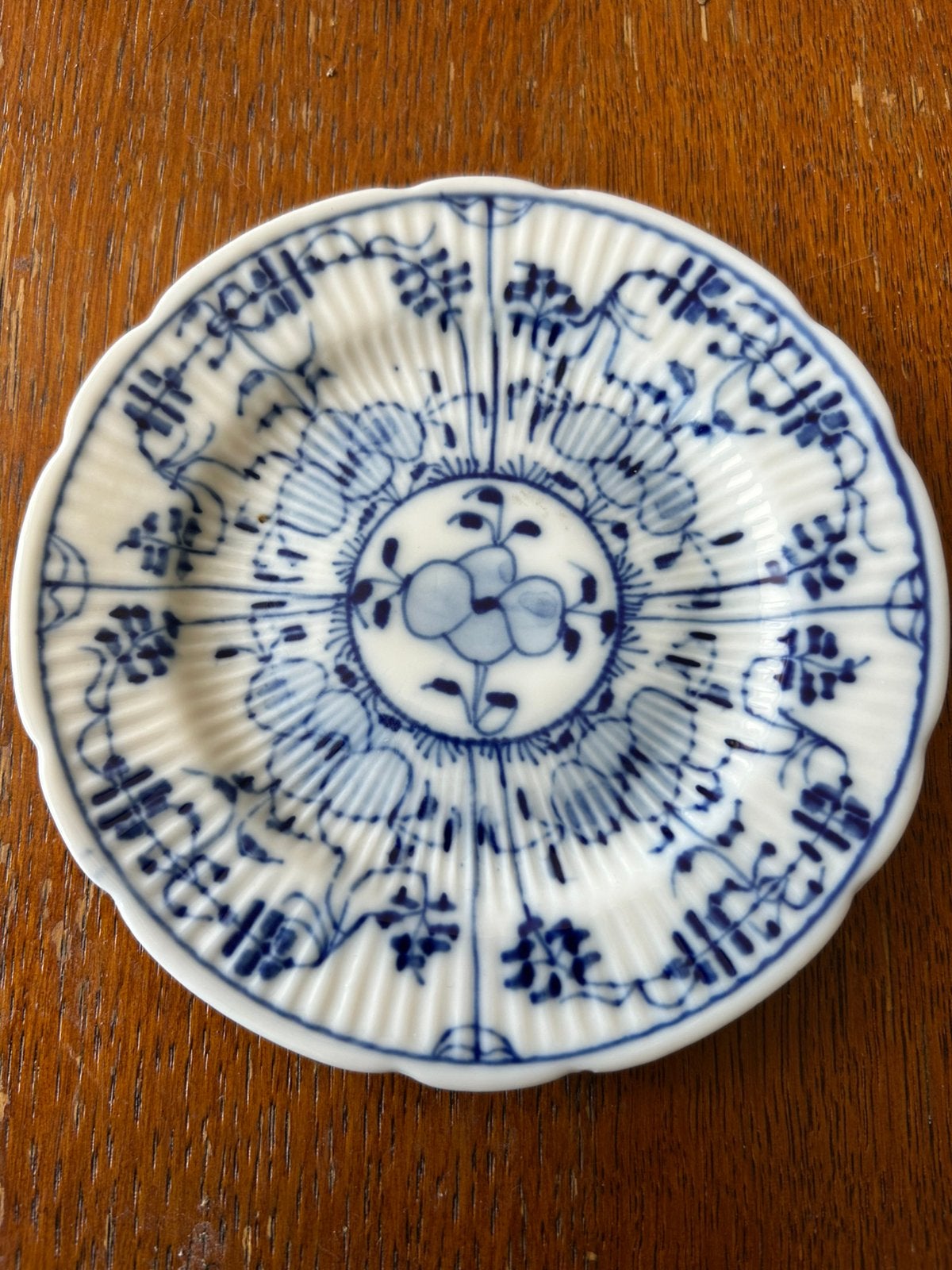 Antiek Rauenstein porseleinen schoteltje (ca. 1800), Ophalen of Verzenden