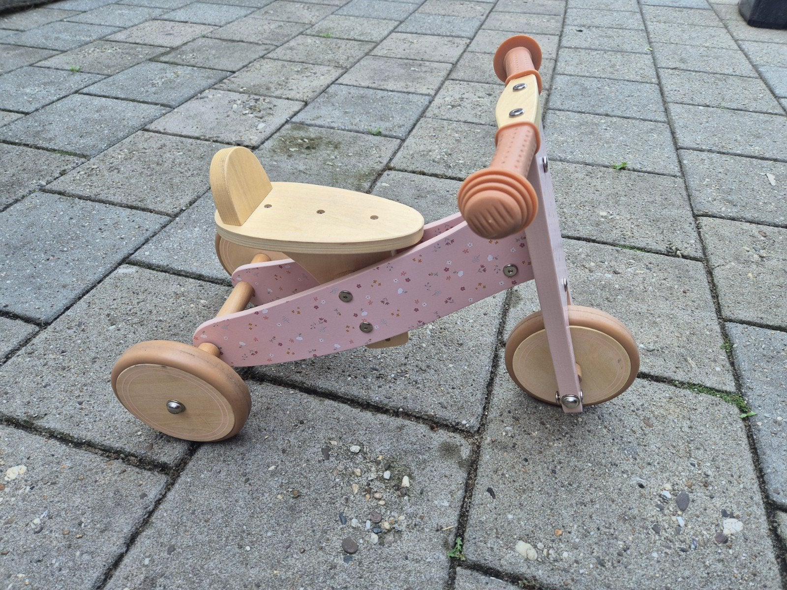 Little Dutch Roze driewieler, Ophalen of Verzenden, Zo goed als nieuw, Loopfiets
