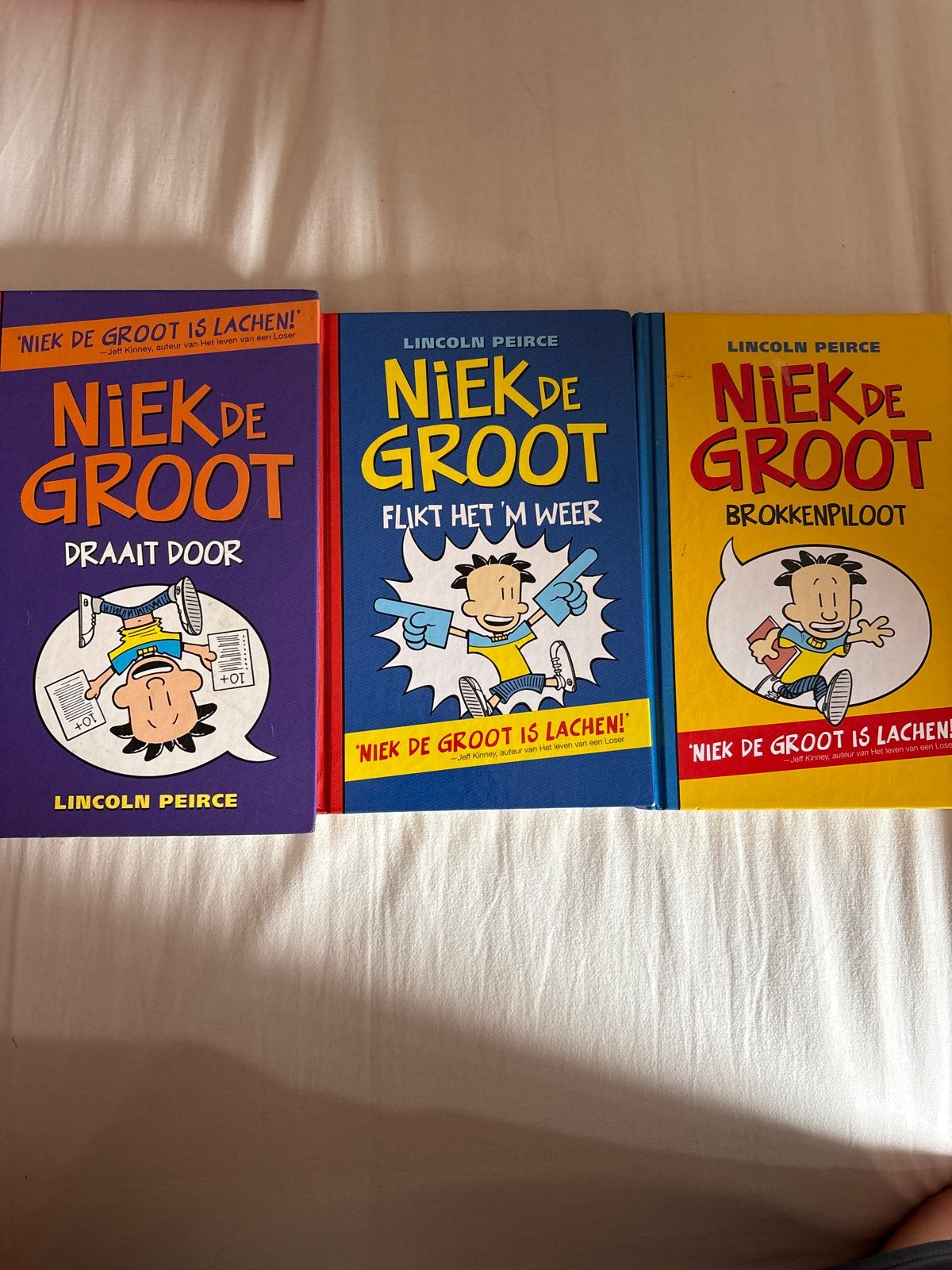 Niek de Groot boeken set - 3 delen, Ophalen, Zo goed als nieuw, Fictie