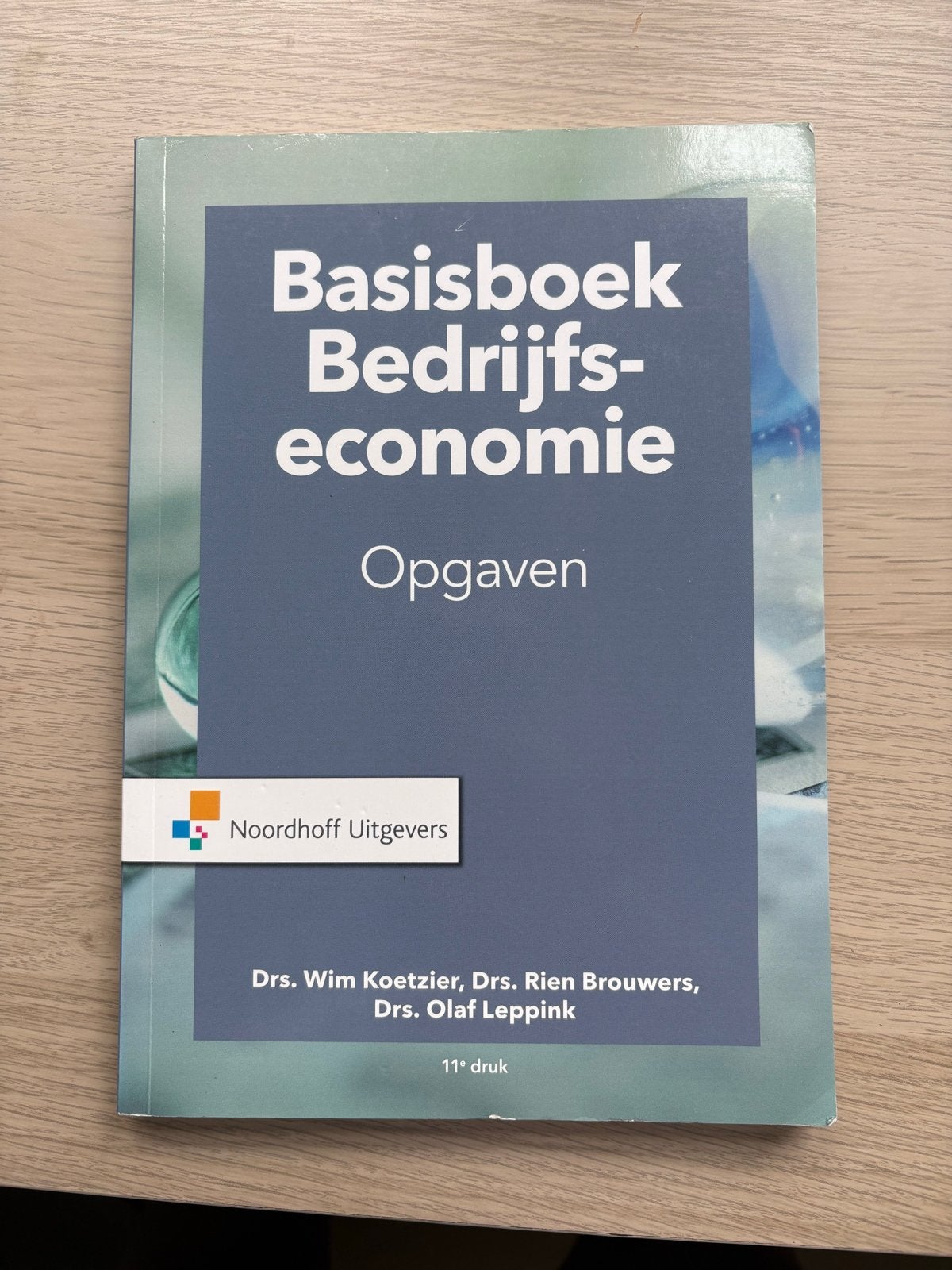 Basisboek Bedrijfseconomie Opgaven - 11e druk, Ophalen of Verzenden, Gamma, Zo goed als nieuw, HBO
