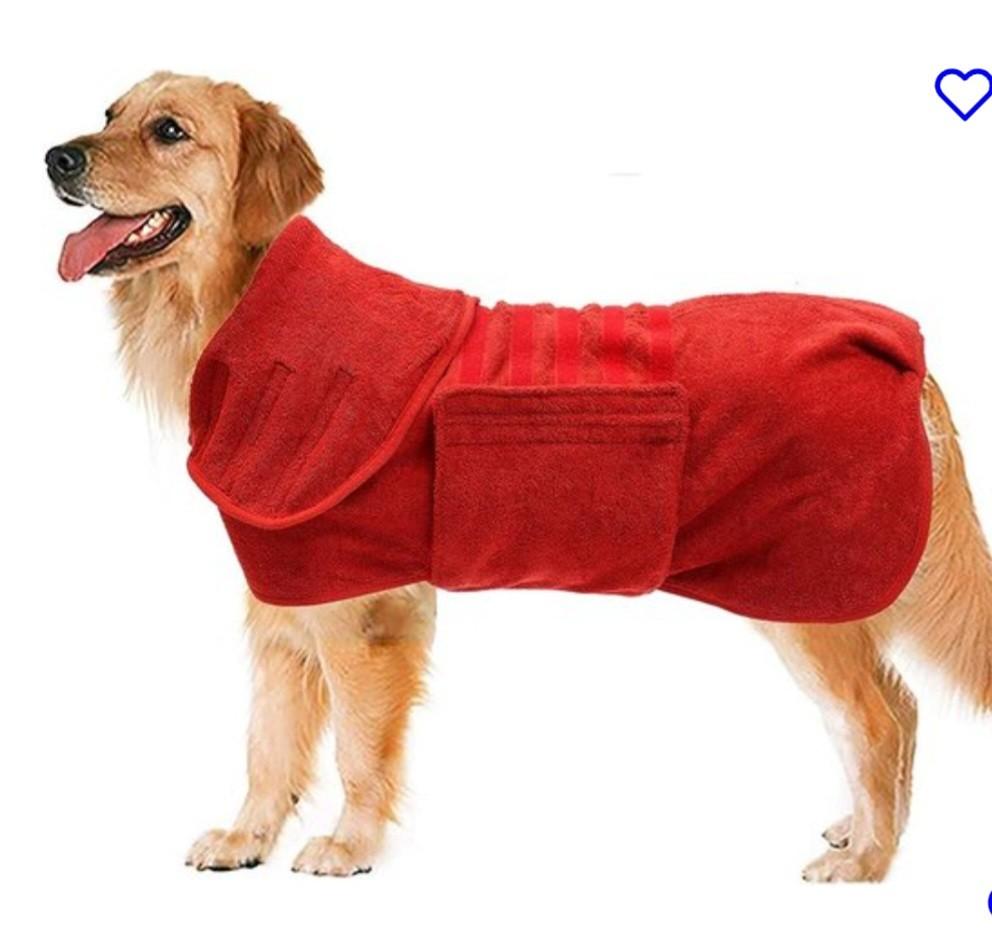 Honden badjas, Dieren en Toebehoren, Ophalen, Nieuw, Hondenbadjas