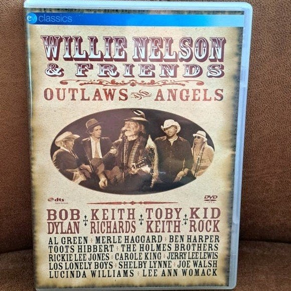 dvd Willie Nelson & Friends ,,outlaws and angels,,, Cd's en Dvd's, Alle leeftijden, Ophalen of Verzenden, Zo goed als nieuw, Concert