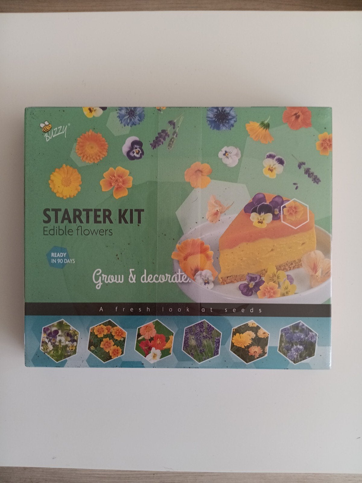 Gloednieuw Starter Kit Eetbare Bloemen - Kweek en Decoreer!, Ophalen of Verzenden, Gehele jaar, Volle zon, Zaad
