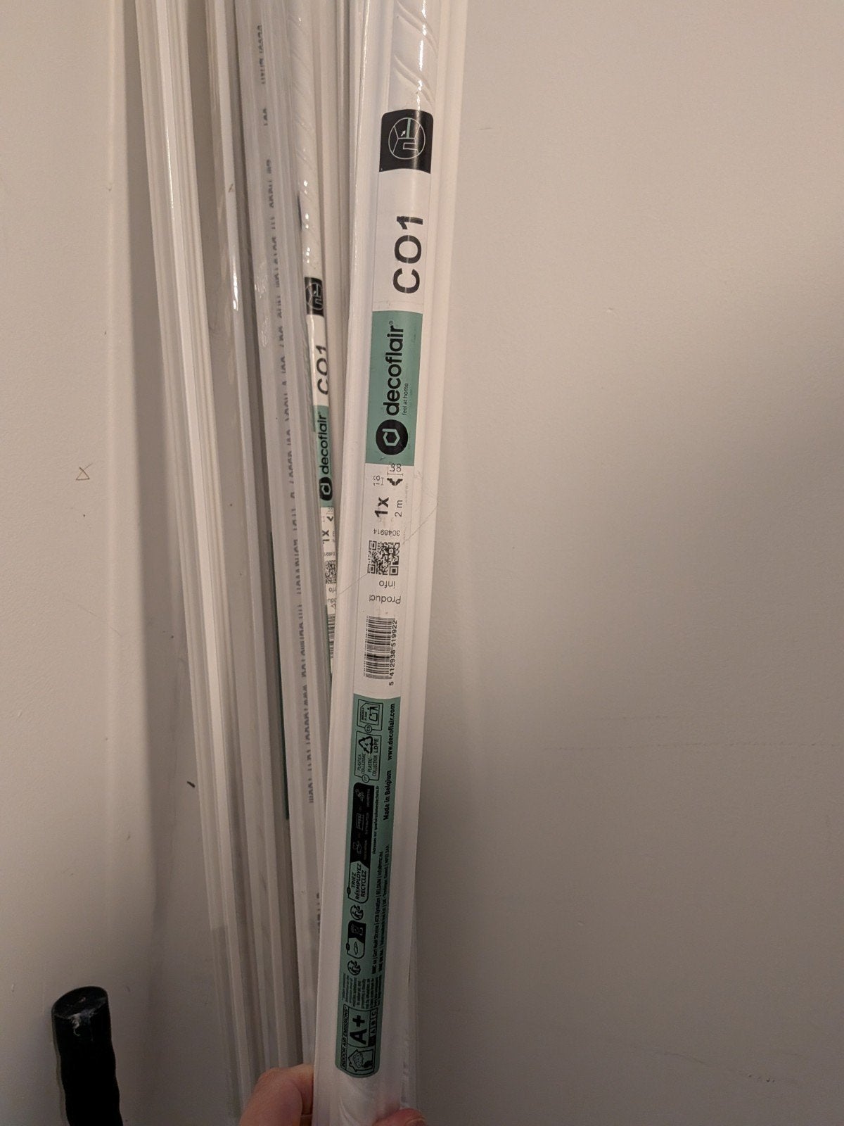 20 m1 Decoflair C01 Lijsten - Nieuw in verpakking, Ophalen, Kunststof, 200 tot 250 cm, Lijsten