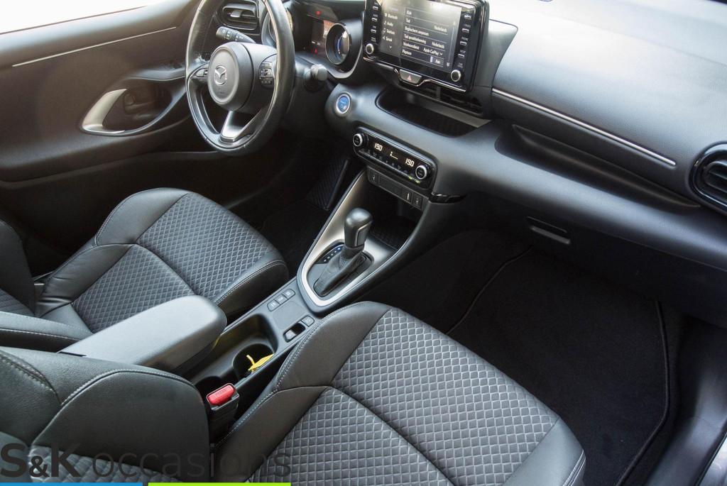 Mazda 2 Hybrid 1.5 Agile Led Keyless Leder ACC, Auto's, Mazda, 450 kg, Gebruikt, Euro 6, Automatische klimaatregeling