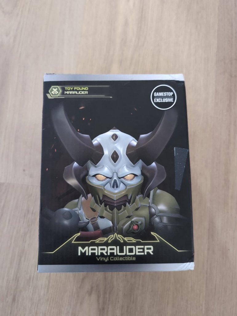 Doom Eternal Marauder figuu, gamestop exclusive vinyl, Ophalen of Verzenden, Zo goed als nieuw, Pop