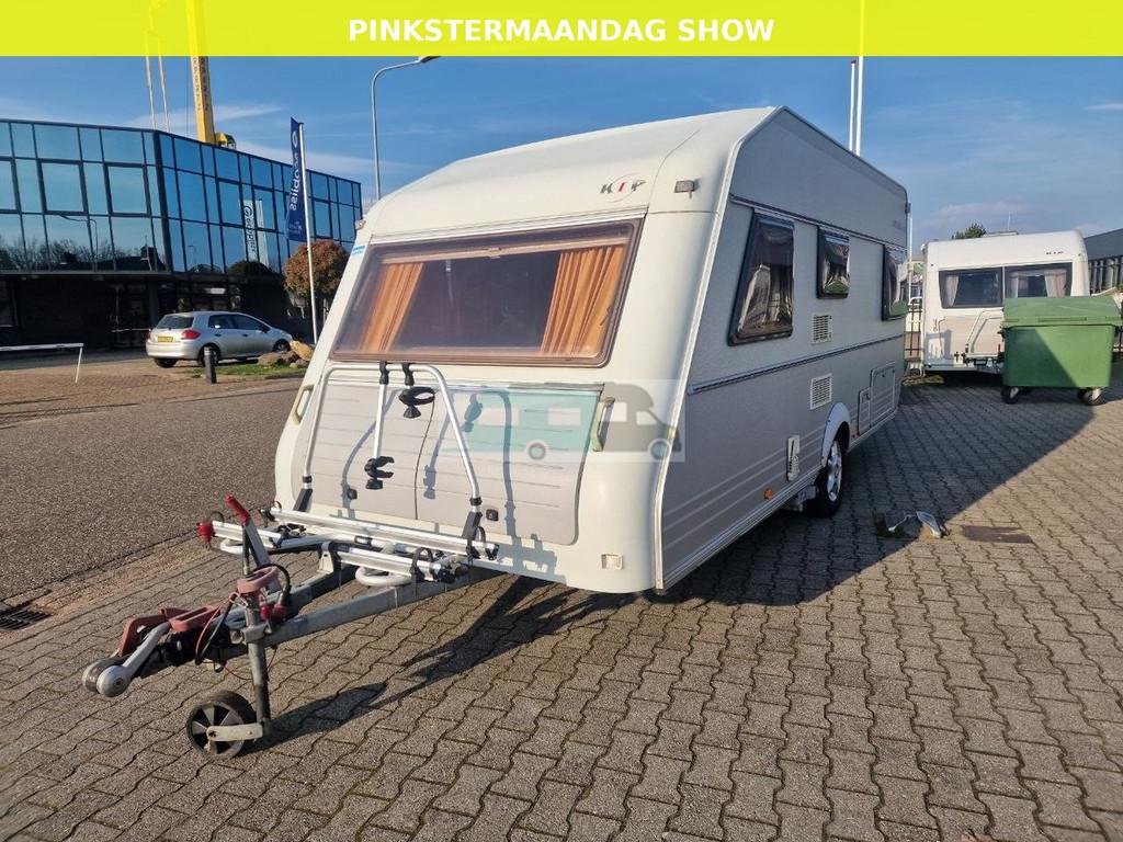 Kip greyline 50TDB (bj 2000), Caravans en Kamperen, Caravans, Kip, Bedrijf, Schokbreker, 6 tot 7 meter