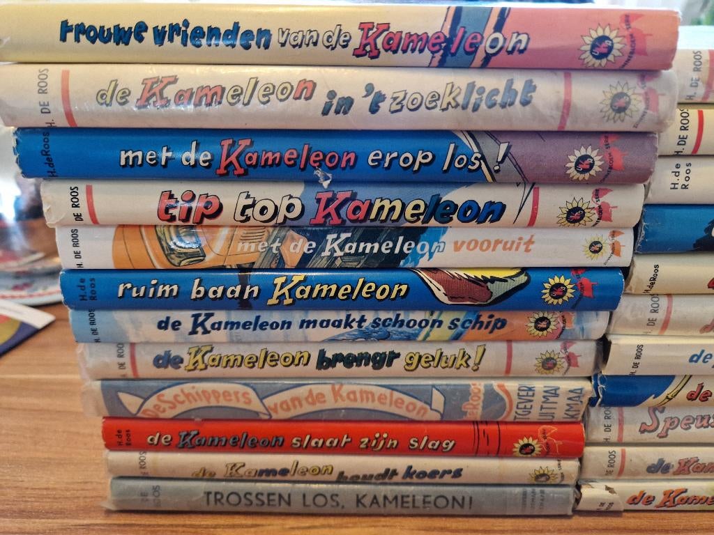 Kameleon deel 1 tot en met 34, Boeken, Ophalen of Verzenden, Gelezen, Fictie