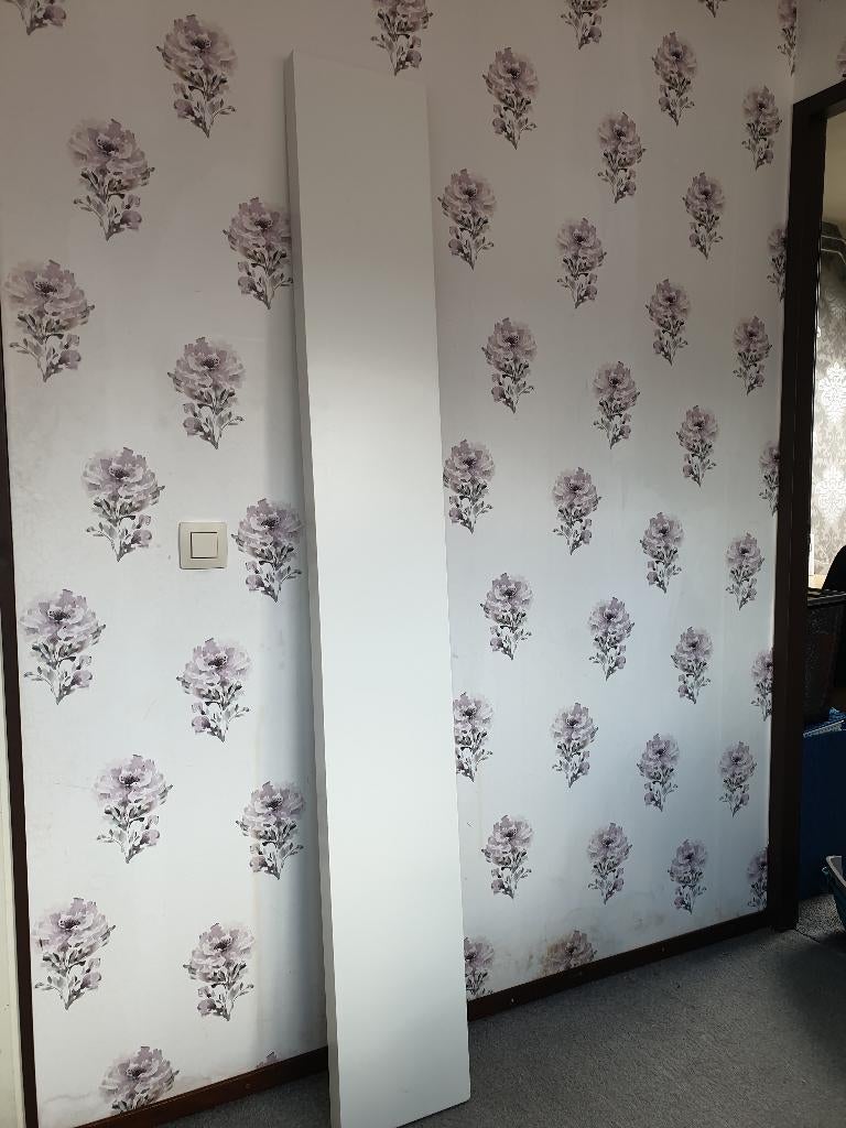 Wandplank wit 190x26 cm, Ophalen of Verzenden, Zo goed als nieuw