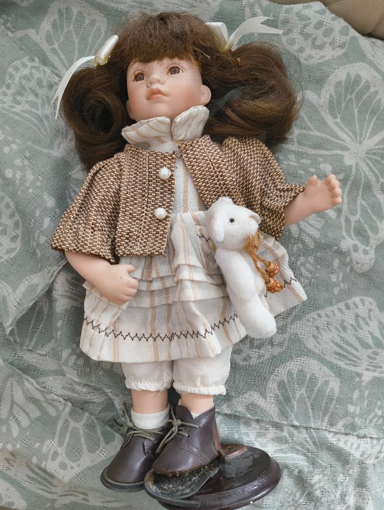 Pop vintage porcelijn, Verzamelen, Ophalen of Verzenden, Zo goed als nieuw, Pop