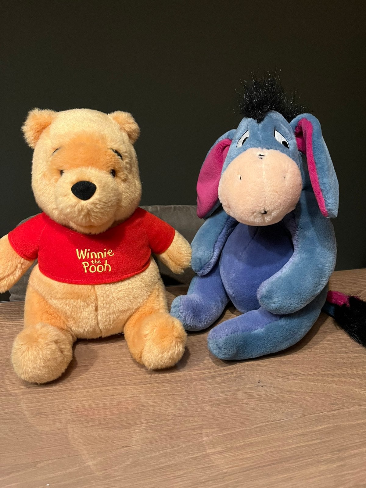 Mooie set Winnie the Pooh en Iejoor knuffels, Ophalen of Verzenden, Winnie de Poeh of vrienden, Zo goed als nieuw, Knuffel