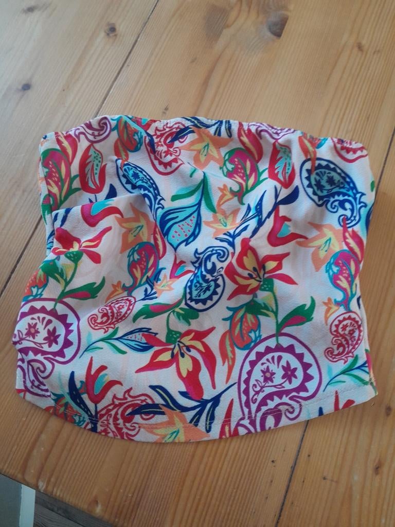 Nieuw fleurig topje maat s, Maat 38/40 (M), Nieuw, Ophalen of Verzenden, Roze
