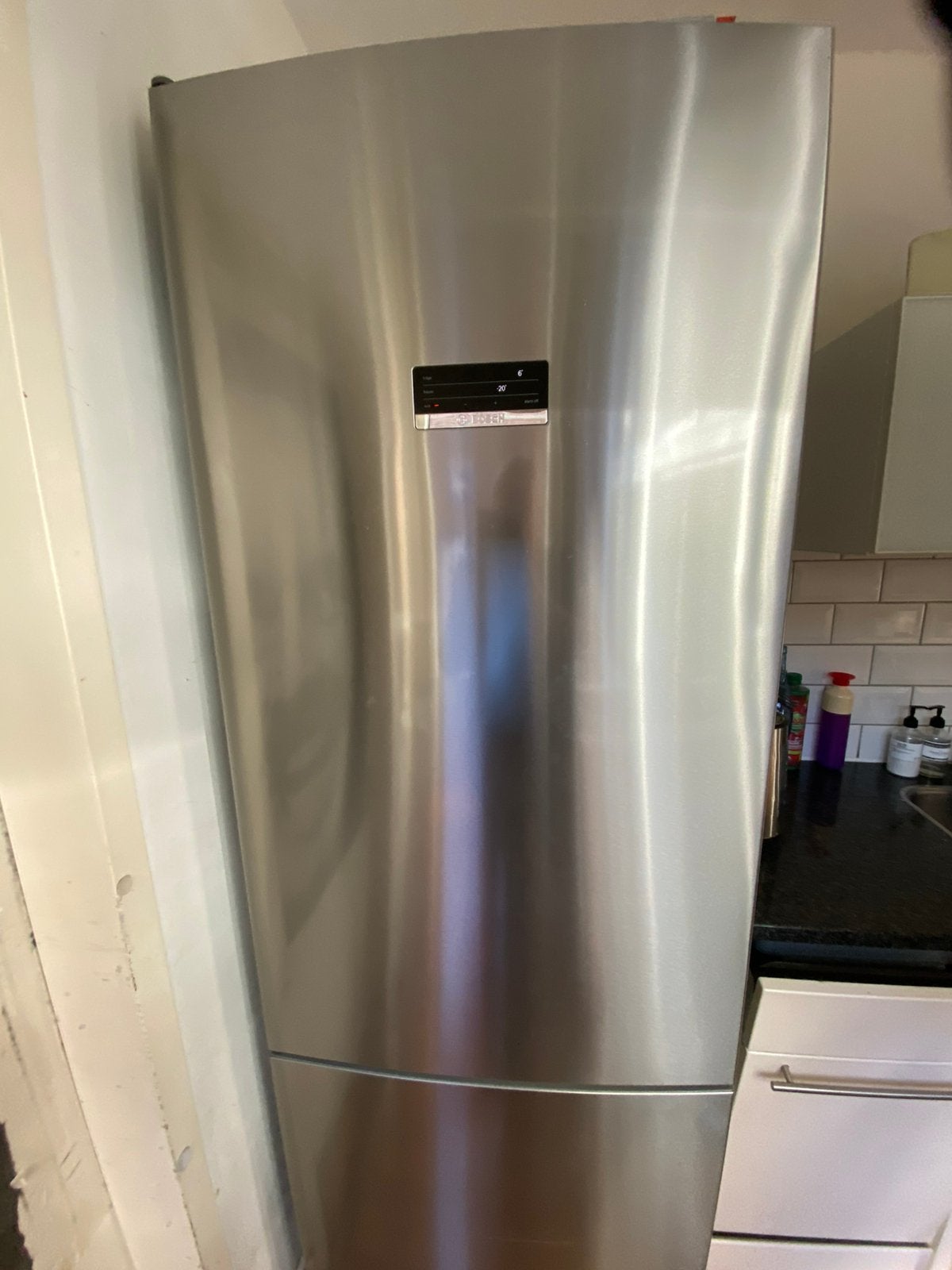 Bosch koel - vries combinatie, Ophalen, 200 liter of meer, 60 cm of meer, Met aparte vriezer