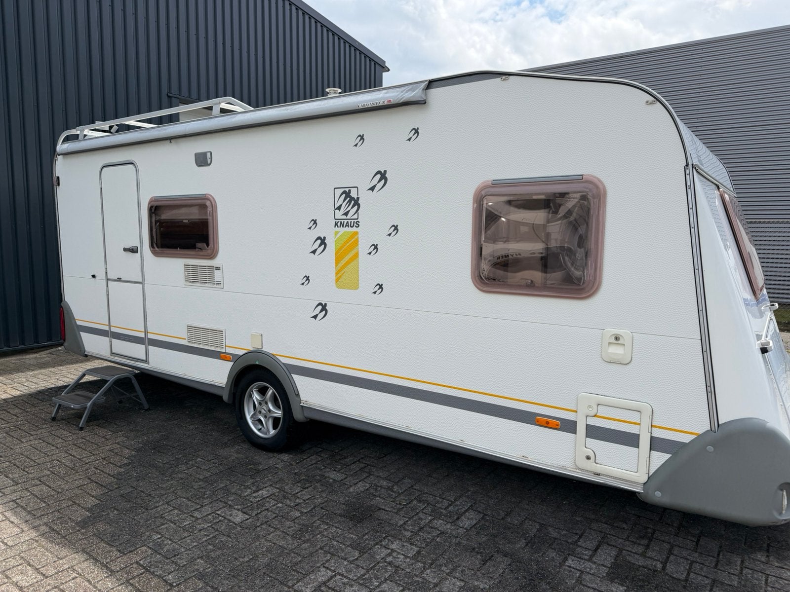 Knaus 550 kmfe / TKM stapelbed 6 persoons uifel, Rondzit, Bedrijf, Meer dan 6, 6 tot 7 meter