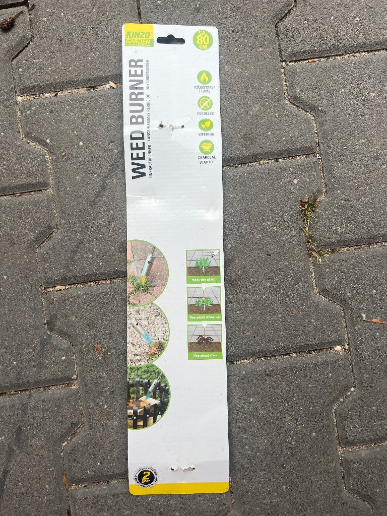 Onkruid brander, Ophalen of Verzenden, Zo goed als nieuw, KINZO