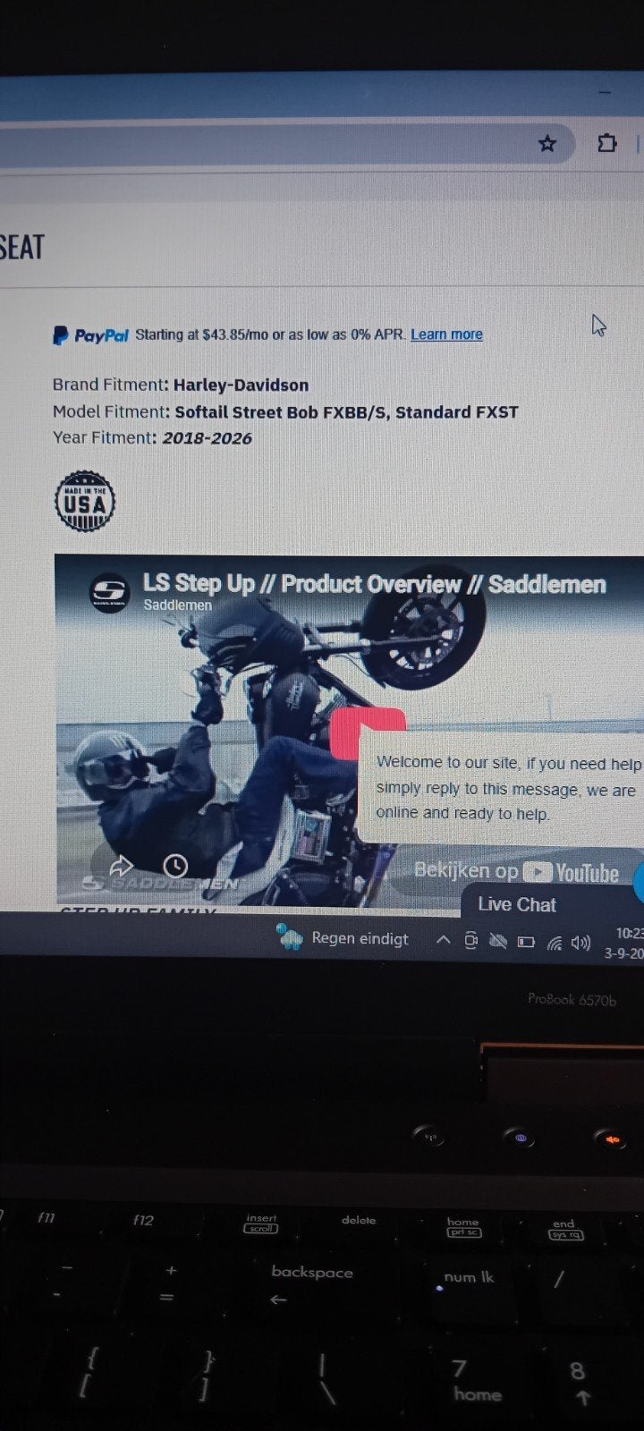 saddlemen zadel fxbb, Ophalen of Verzenden, Gebruikt
