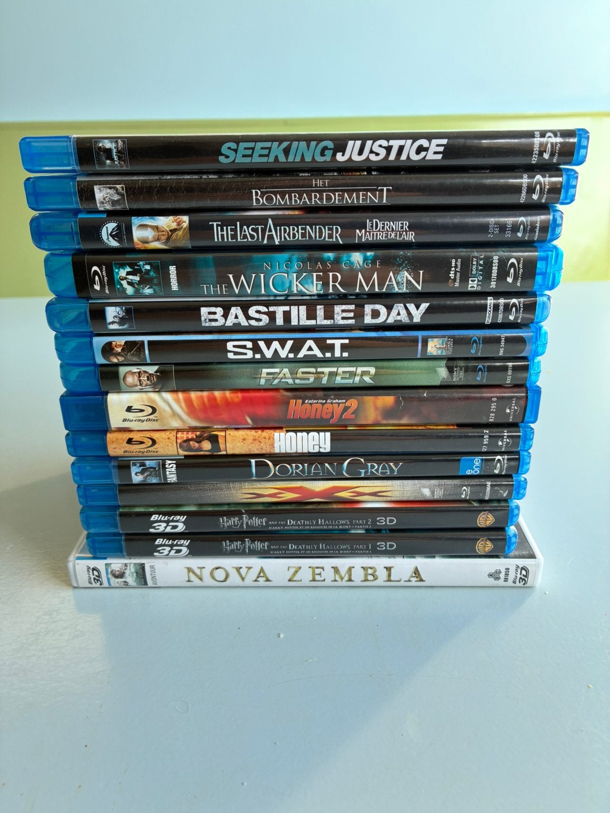 14 Blu-ray films in één koop, o.a. Harry Potter 3D, Nederlands, Film, Ophalen of Verzenden, Zo goed als nieuw