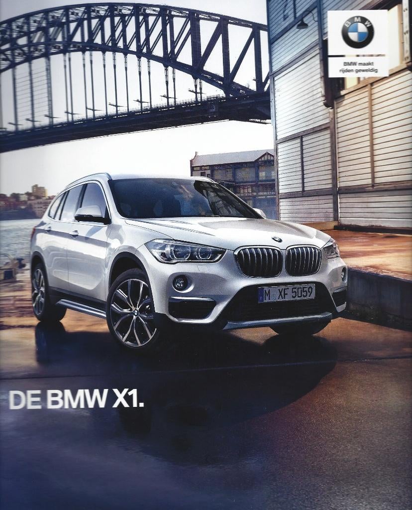 Brochure BMW X1 2018, Ophalen of Verzenden, Gelezen, BMW