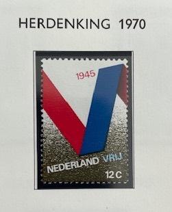 1970 Postfris Bevrijding NVPH 970, Postzegels en Munten, Postzegels | Nederland, Ophalen of Verzenden, Na 1940, Postfris