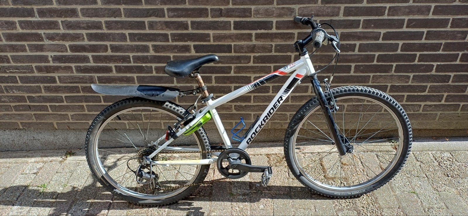 24 inch mtb Rockrider, Gebruikt, Geen vering, Ophalen, Overige merken