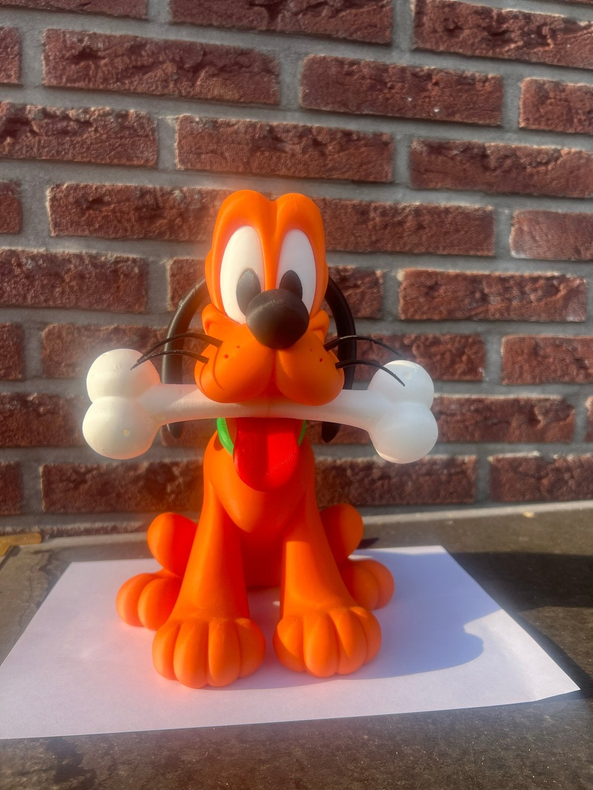 3D geprinte Pluto met bot - Disney figuur, Ophalen of Verzenden, Nieuw