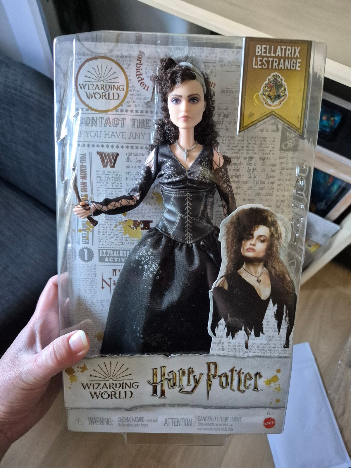 Nieuwe harry potter pop bellatrix lestrange NRFB, Verzamelen, Ophalen of Verzenden, Zo goed als nieuw, Actiefiguurtje