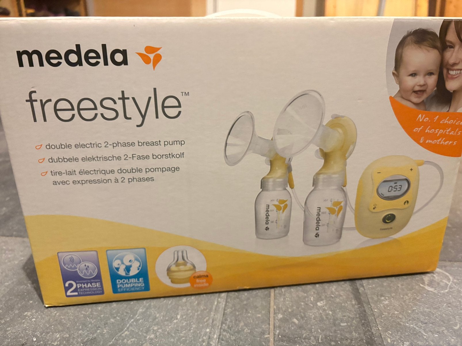 Medela Freestyle borstkolf set, Gebruikt, Medela, Borstkolf, Ophalen of Verzenden
