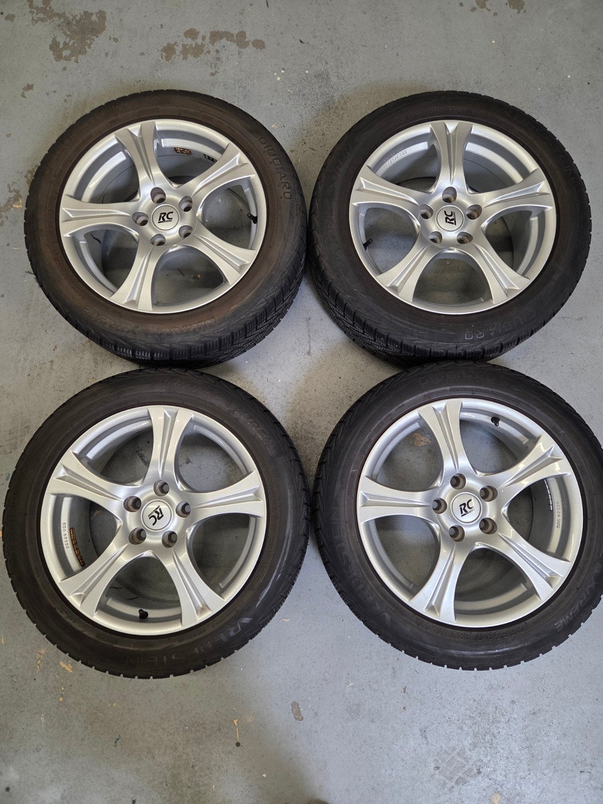 RC velgen, Ophalen, Banden en Velgen, 17 inch, Winterbanden