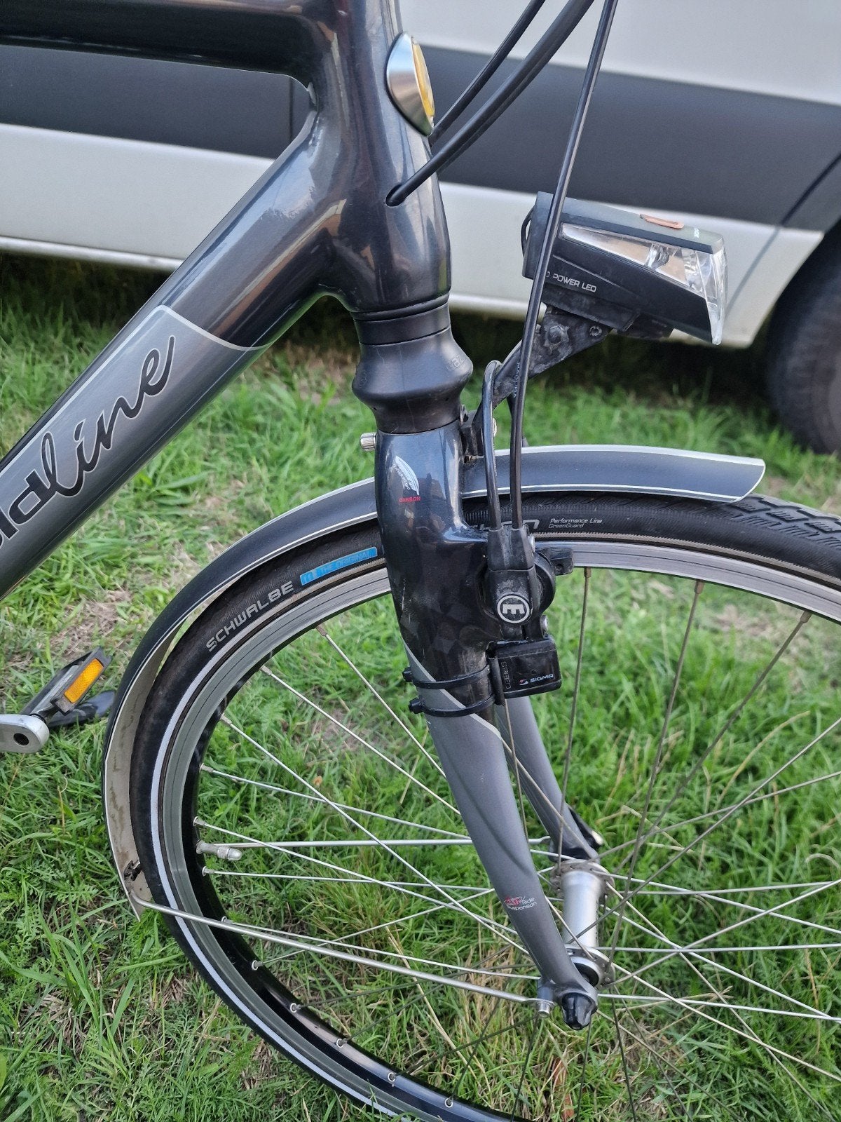 setje gazelle imola goldline 28" 57 cm staat in belgie!, Ophalen, Gebruikt, Velgrem, Versnellingen