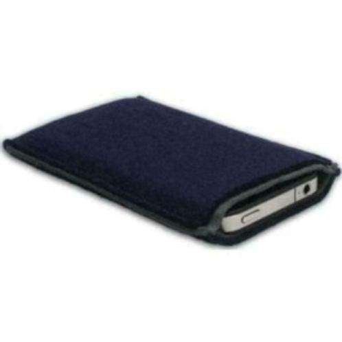 Iphone 4 Zwart Hoesje leer mapje Nieuw in verpakking, Ophalen, Nieuw, IPhone 4