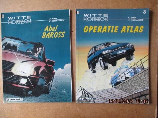 adv4257 witte horizon, Eén stripboek, Ophalen, Gelezen