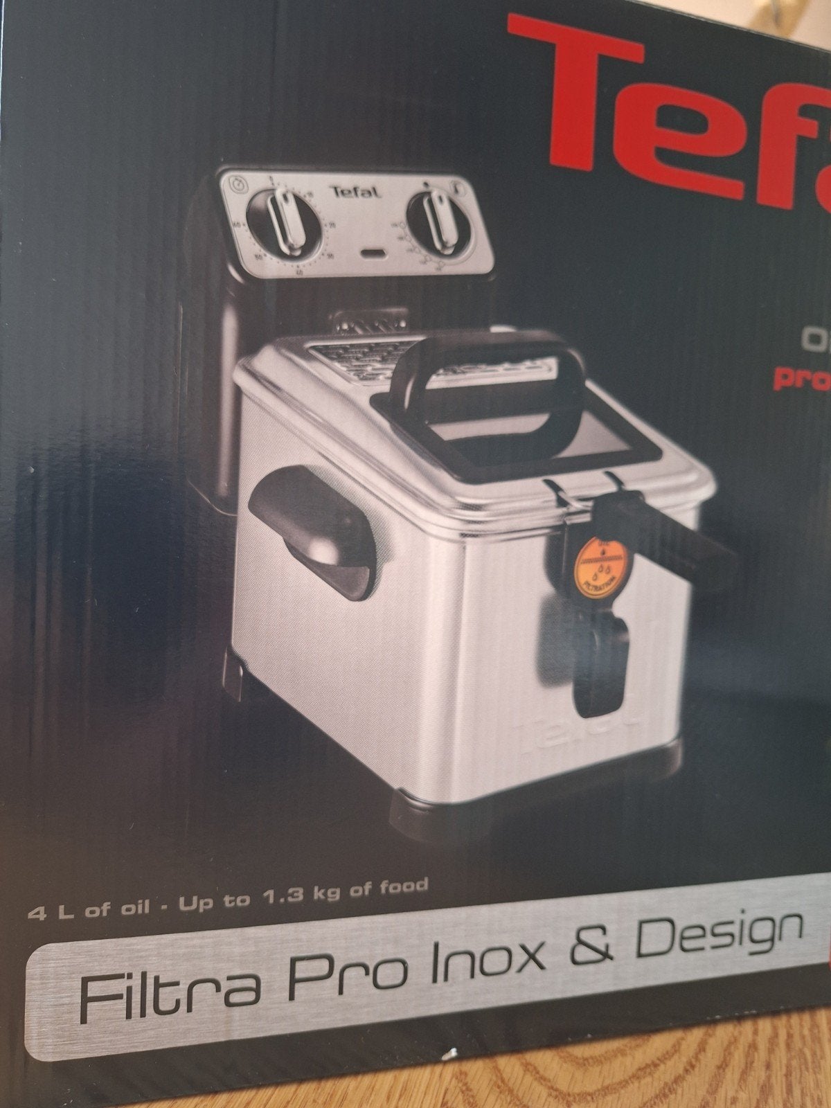 Friteuse TEFAL, 4L, 3000W, Witgoed en Apparatuur, Ophalen, Zo goed als nieuw