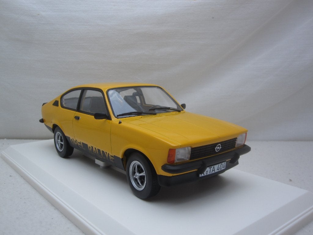 Opel Kadett C Coupé Rallye 2.0 E 1977 Oker 1:18 Norev, Ophalen of Verzenden, Nieuw, Auto, Norev