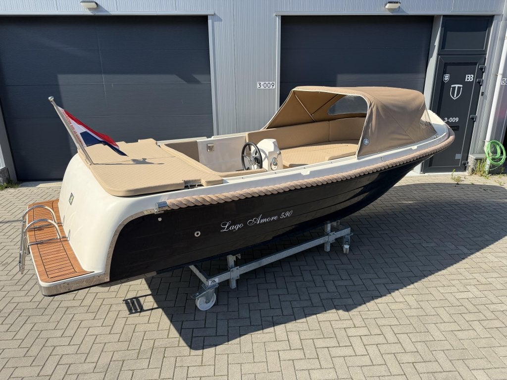 Luxe Lago Amore 590 Tender Sloep 2021 incl. Suzuki 20PK 4-T, Lago Amore, Tender, Gebruikt, Lago Amore