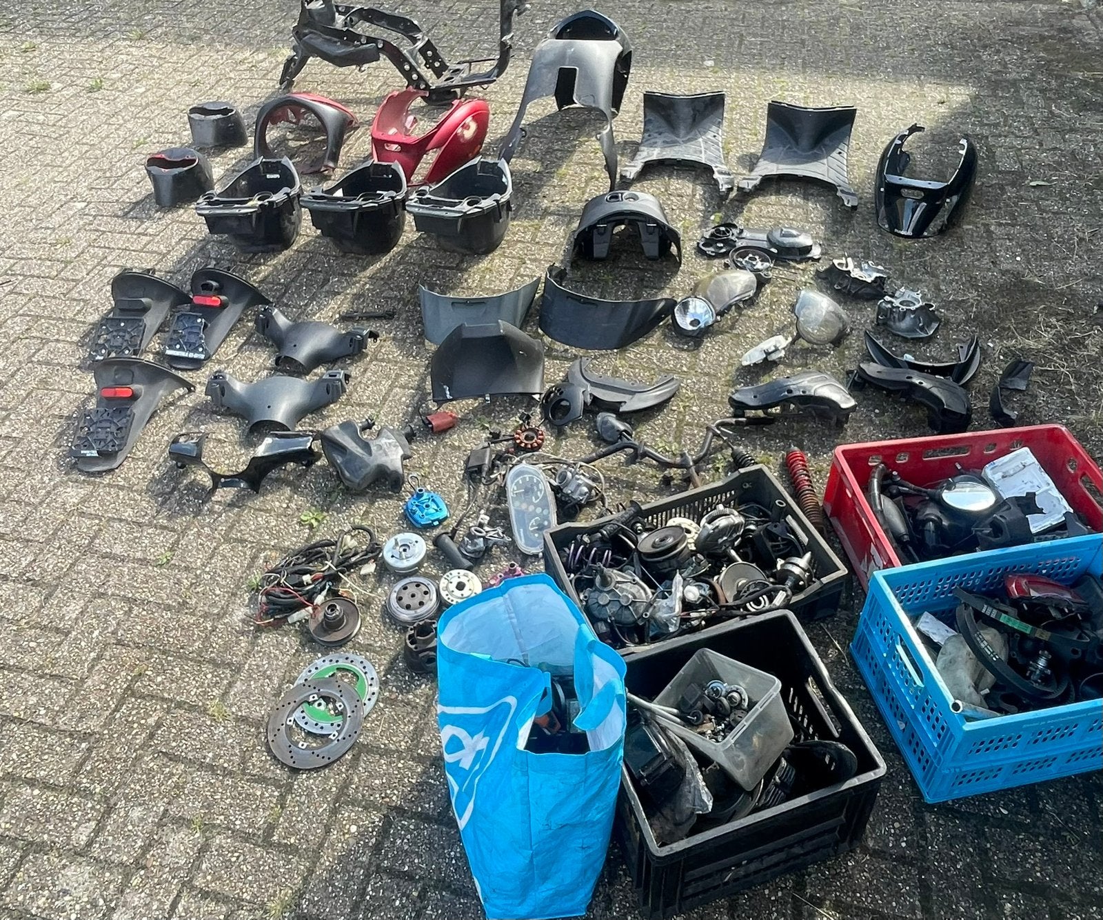 Zip 2000 onderdelen veel aanwezig 0618543249, Ophalen of Verzenden