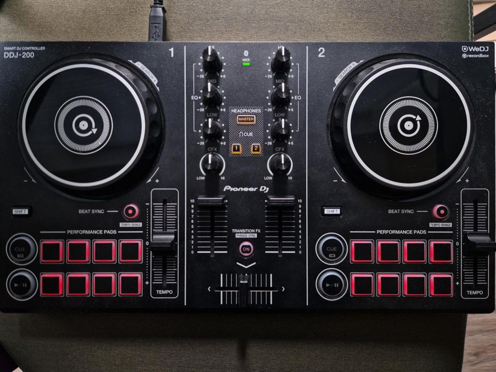 Pioneer DJ DDJ-200 Controller, Ophalen of Verzenden, Zo goed als nieuw, Dj-set, Pioneer